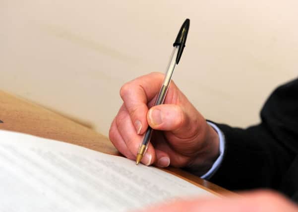 60,000 Powers of Attorney were registered in Scotland during the last financial year. Picture: Michael Gillen