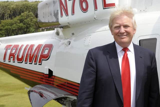 Donald Trump is to travel to Turnberry Golf Course in South Ayrshire. Picture: John Devlin