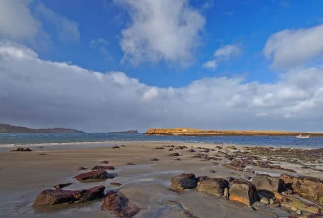 The beach at Staffin, where dinosaurs once roamed. Picture: Wiki Commons