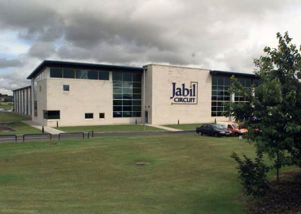 The Jabil Circuit factory in Mid Calder, Livingston. Picture: Julie Bull