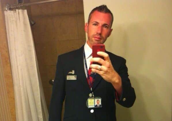 Flight attendant Matthew Bass died after being exposed to contaiminated air, his family claim. Picture: Contributed