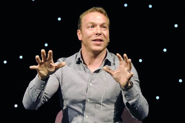 Sir Chris Hoy and George Clooney will attend  the Scottish Business awards. Picture: Michael Gillen