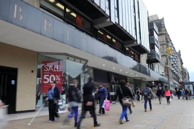 The retail industry did see strong numbers from food and drink and furniture stores. Picture: Lisa Ferguson