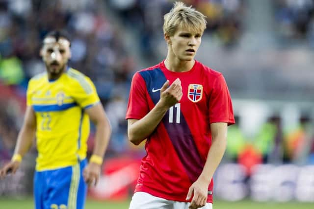 Martin Odegaard is set to be loaned out by Real Madrid - but to another Spanish club. Picture: AFP