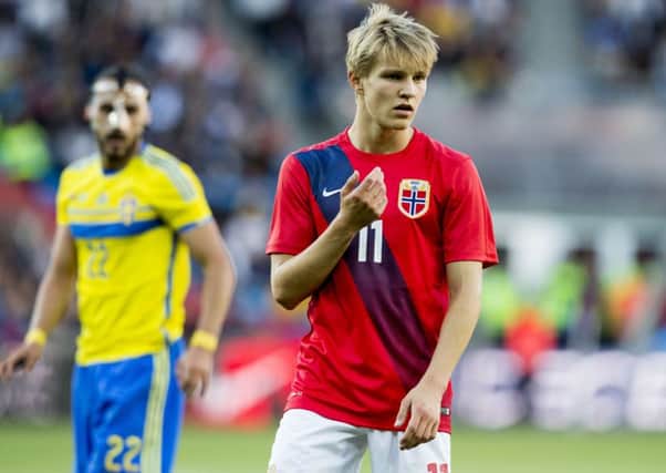 Martin Odegaard is set to be loaned out by Real Madrid - but to another Spanish club. Picture: AFP
