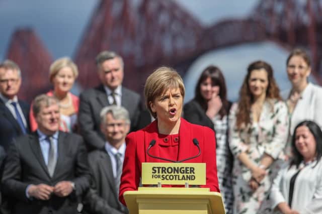 SNP leader Nicola Sturgeon. Picture: PA