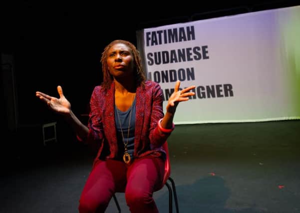 Janet Kumah  in the acclaimed fact-based  drama, Rites. Picture: John Devlin