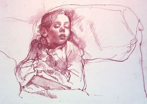 John Byrne 'Celie asleep'. Picture: Contributed