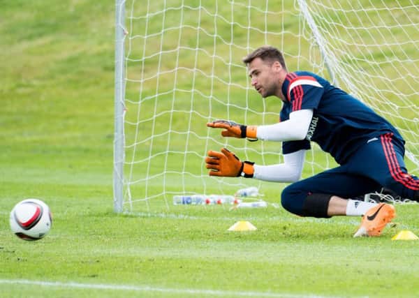 David Marshall had to wait a long time to become Scotland's first-choice goalkeeper. Picture: SNS