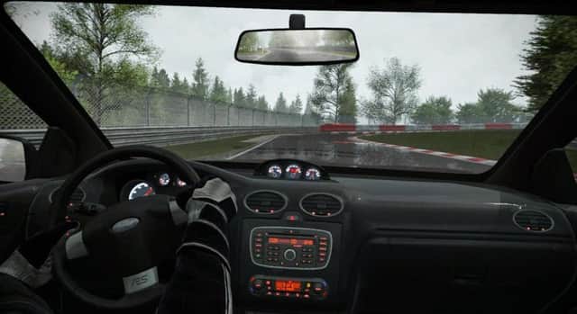 The difference between control and calamity is measured in millimetres in Project Cars. Picture: Contributed