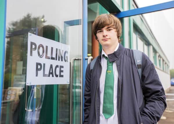 The new survey suggests two-thirds of Scots teenagers would have voted in the General Election. Picture: Malcolm McCurrach