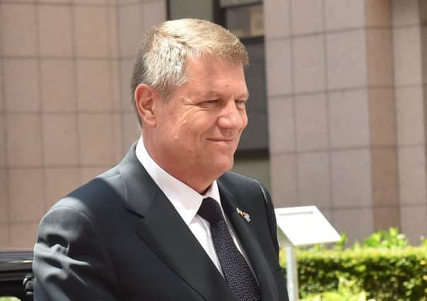 Iohannis said that his rival's conduct was anti-democratic jaja. Picture: Getty