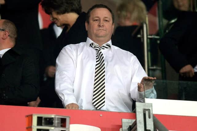 Newcastle United owner Mike Ashley. Picture: PA