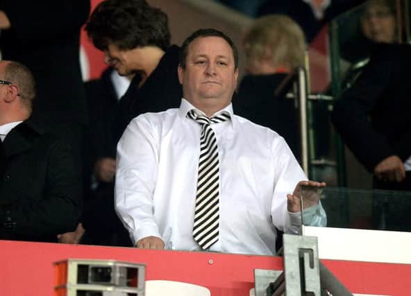 Newcastle United owner Mike Ashley. Picture: PA