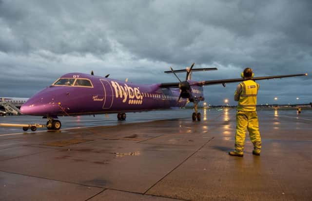 Flybe's key load factor measure hit an all-time high as passenger numbers held steady and capacity was reduced. Picture: Ian Jacobs
