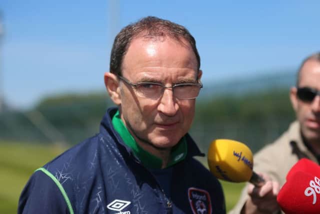 O'Neill and his coaching staff were travelling together when their car was hit from behind. Picture: PA