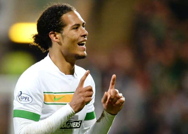 Celtic's
Virgil Van Dijk. Picture: SNS Group
