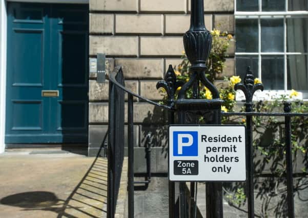 Edinburgh was one of the most expensive council areas for parking permits. Picture: Andrew O'Brien