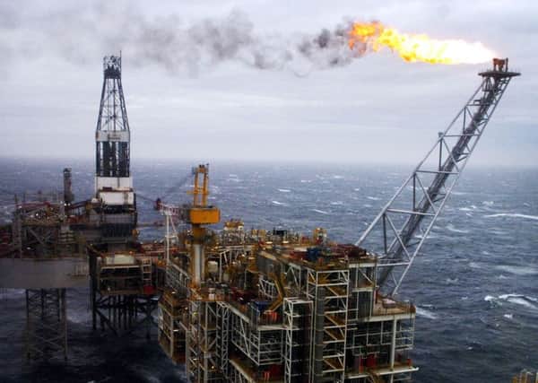 North Sea oil revenues will be £3.4 billion down from £16.7 billion over the next five years according to the report. Picture: PA