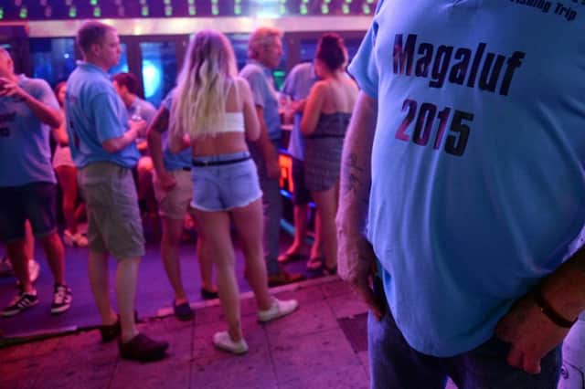The streets of Magaluf are crowded with young people sold on the idea that getting mortal and engaging in risky behaviour is the only way to have fun abroad. Picture: AP
