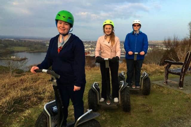 Segway riding in the Hebrides. Picture: submitted