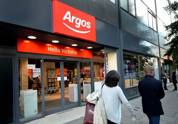 A drop in television purchases, in particular, hurt Argos. Picture: PA