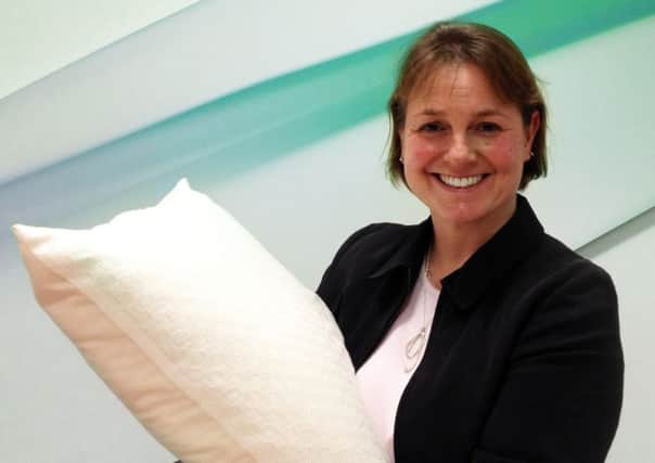 Farmer Julie Hermitage has used wool to create a range of bedding