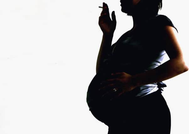 Baby boys are more at risk from liver disease than baby girls if their mother smoke while pregnant, research has shown. Picture: Getty Images