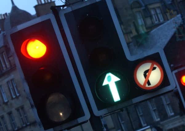 Traffic lights in Blairgowrie have been turned off in a bid to ease congestion. Picture: TSPL