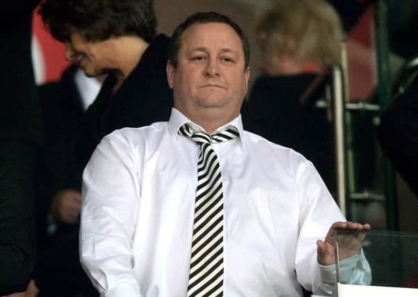 Ashley failed to send any of his Sports Direct representatives. Picture: PA