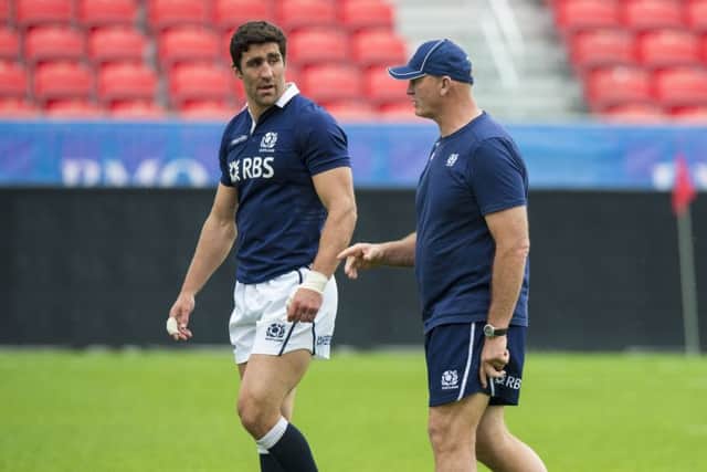 Scotland coach Vern Cotter didnt select Kelly Brown for the Autumn Tests or the Six Nations. Picture: SNS