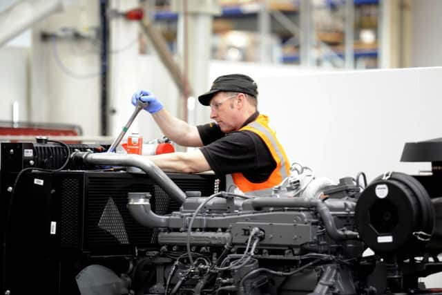 The latest BDO manufacturing optimism index showed a four point fall. Picture: John Devlin