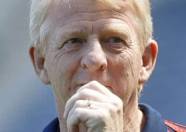 Scotland manager Gordon Strachan can't recall ever playing for a draw Picture: PA