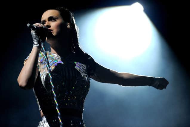Stars like Katy Perry are increasingly likely to have their music streamed. Picture: Lisa Ferguson