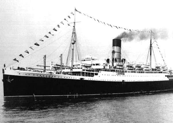 RMS Lancastria which was bombed in World War II with the loss of over 5,000 men. Picture: Contributed