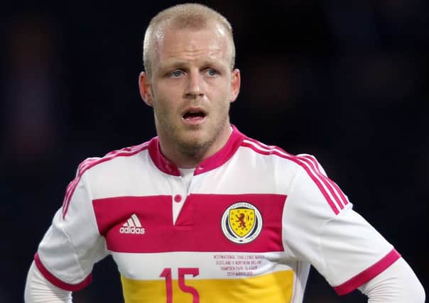 Naismith believes Scotland are "definitely on track" following their 1-1 draw with the Republic of Ireland in Dublin. Picture: PA