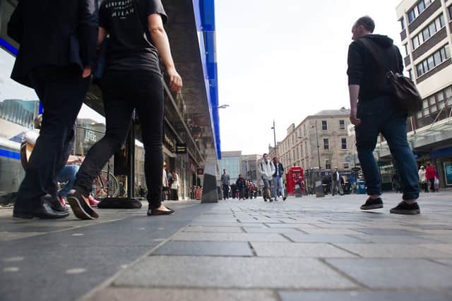 High streets and shopping centres are leading the decline in sales. Picture: John Devilin