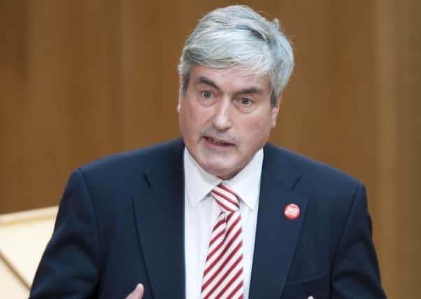 Acting leader Iain Gray wants people to join Scottish Labour and "transform Scotland". Picture: Jane Barlow