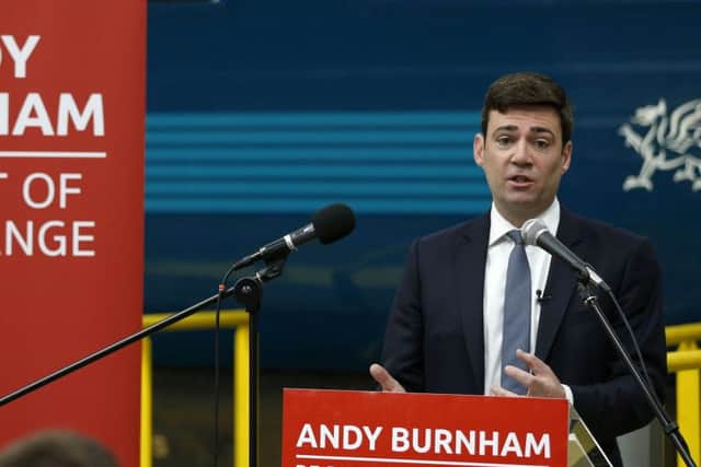 Labour leadership candidate Andy Burnham is among the favourites. Picture: AP