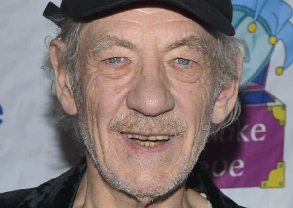 McKellen said he recently spent six months learning his dialogue for BBC period drama The Dresser. Picture: PA