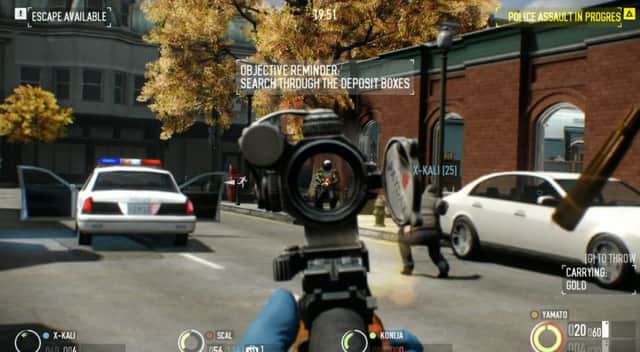 Guns are important in Payday 2, but they are not the be all and end all. Picture: Contributed