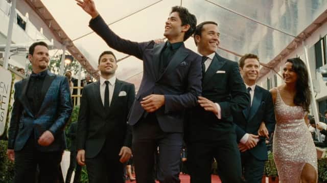 A scene from Entourage
