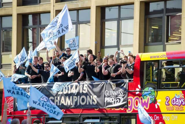 Guinness Pro12 winners Glasgow will be in pot one. Picture: SNS