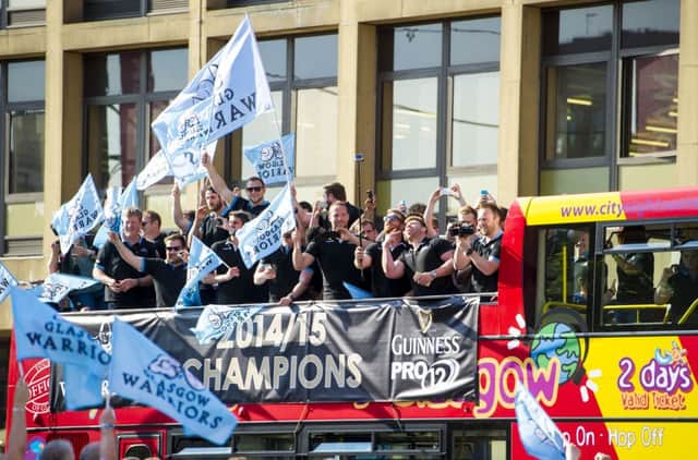 Guinness Pro12 winners Glasgow will be in pot one. Picture: SNS