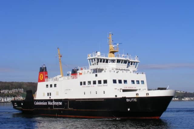 RMT union said Calmac staff feel caught in the crossfire under current situation. Picture: Craig Borland