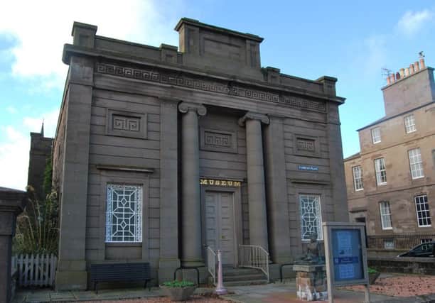 The death mask goes on display today at the Montrose Museuum. Picture: TSPL