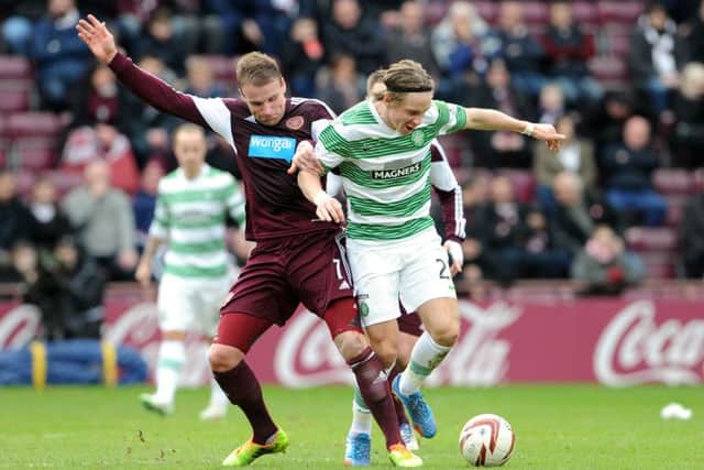 Celtic's Stefan Johansen. Picture: Jane Barlow