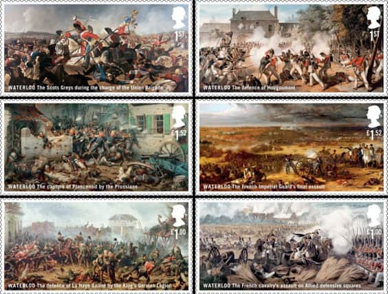 The stamps are marking the 200th anniversary of the battle. Picture: PA