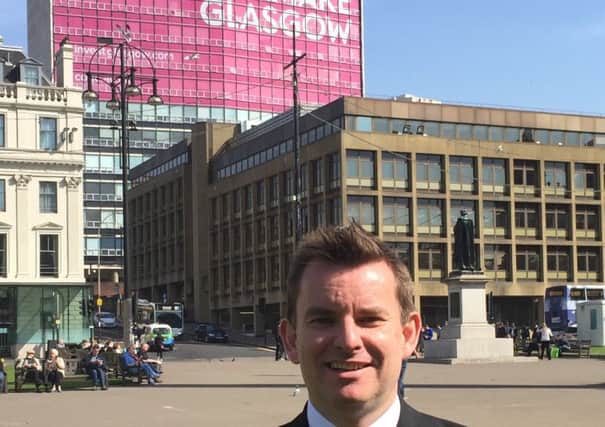 Marketing Star of the Year is Tom Rice, from the Glasgow City Marketing Bureau for their People Make Glasgow campaign. Picture: Contributed