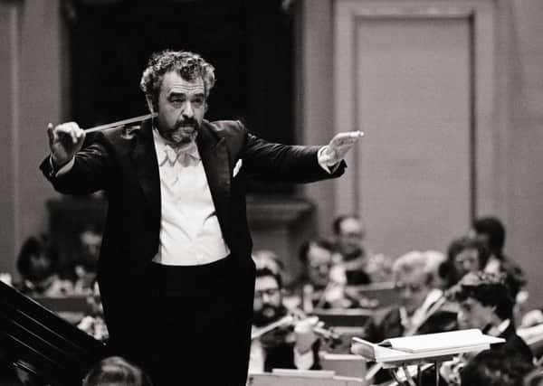 Walter Weller, gifted principal conductor of the Royal Scottish National Orchestra in the 1990s. Picture: Getty Images